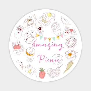 Amazing Picnic Magnet